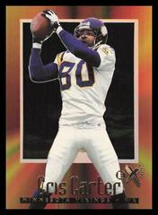 Cris Carter #16 Football Cards 1997 Skybox E X2000 Prices
