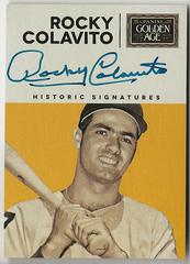 Rocky Colavito Baseball Cards 2014 Panini Golden Age Historic Signatures Prices