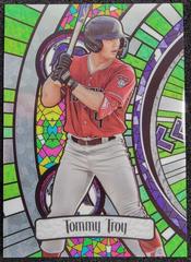 Tommy Troy #BG-13 Baseball Cards 2023 Bowman Draft Glass Prices
