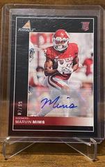 Marvin Mims [Autograph] #18 Football Cards 2023 Panini Chronicles Draft Picks Pinnacle Prices