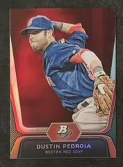 Dustin Pedroia #19 Baseball Cards 2012 Bowman Platinum Prices