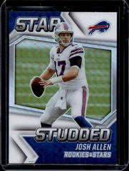 Josh Allen [White] #SS12 Football Cards 2021 Panini Rookies and Stars Studded Prices