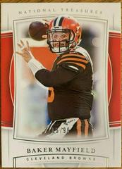 Baker Mayfield #33 Football Cards 2019 Panini National Treasures Prices