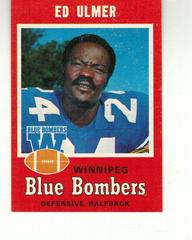 Ed Ulmer Football Cards 1971 O Pee Chee CFL Prices