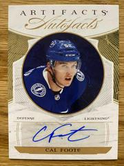 Cal Foote Hockey Cards 2022 Upper Deck Artifacts Auto Facts Prices