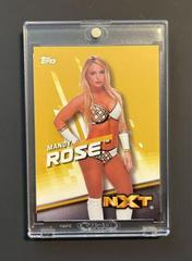 Mandy Rose [Gold] #43 Wrestling Cards 2016 Topps WWE Divas Revolution Prices