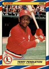 Terry Pendleton #27 Baseball Cards 1988 Fleer Superstars Prices