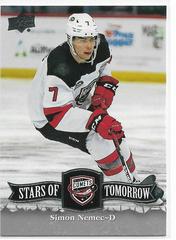 Simon Nemec Hockey Cards 2022 Upper Deck AHL Stars of Tomorrow Prices