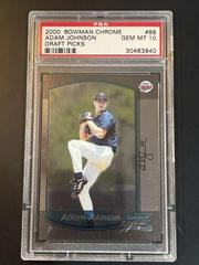 Adam Johnson #88 Baseball Cards 2000 Bowman Chrome Draft Picks Prices