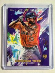 Abraham Toro [Purple] #7 Baseball Cards 2020 Topps Inception Prices