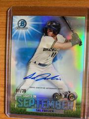 Sal Frelick [Autograph] Baseball Cards 2023 Bowman Sights on September Prices
