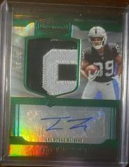 Tre Tucker [Green] #RPA-30 Football Cards 2023 Panini Plates and Patches Rookie Patch Autographs Prices