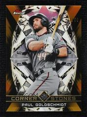 Paul Goldschmidt [Gold Refractor] Baseball Cards 2018 Topps Finest Cornerstones Prices