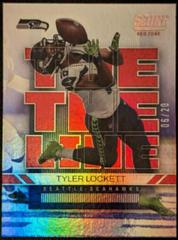 Tyler Lockett [Red Zone] #TL-TL Football Cards 2022 Panini Score Toe the Line Prices