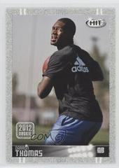 Darron Thomas [Silver] #74 Football Cards 2012 Sage Hit Prices