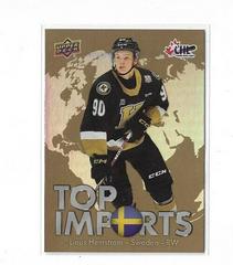 Linus Hemstrom #TI-25 Hockey Cards 2022 Upper Deck CHL Top Imports Prices