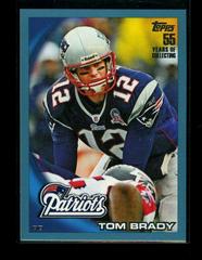 Tom Brady [Blue] #30 Football Cards 2010 Topps Prices