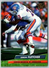 Simon Fletcher #30 Football Cards 1991 Pro Set Platinum Prices