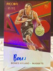 Bones Hyland [Red] Basketball Cards 2021 Panini Recon True Potential Signatures Prices