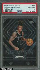 Lonnie Walker IV Basketball Cards 2018 Panini Prizm Emergent Prices