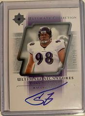 Tony Siragusa Football Cards 2004 Upper Deck Ultimate Collection Signatures Prices