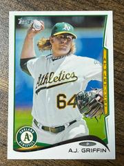A.J. Griffin #410 Baseball Cards 2014 Topps Prices