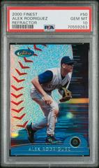 Alex Rodriguez [Refractor] Baseball Cards 2000 Finest Prices