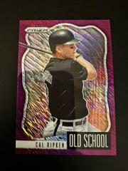 Cal Ripken [Purple Shimmer] Baseball Cards 2021 Panini Prizm Old School Prices