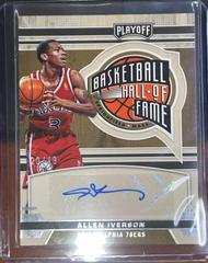 Allen Iverson Basketball Cards 2021 Panini Chronicles Hall of Fame Autographs Prices