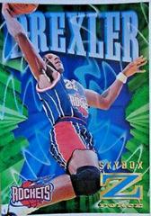 Clyde Drexler Z Cling Basketball Cards 1996 Skybox Z Force Prices