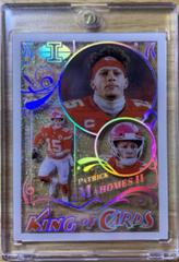 Patrick Mahomes II [Stardust] Football Cards 2022 Panini Illusions King Of Prices