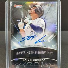 Nolan Arenado [Autograph] #SL-NA Baseball Cards 2016 Bowman's Best Stat Lines Prices