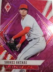 Shohei Ohtani [Purple Velocity] #15 Baseball Cards 2021 Panini Chronicles Phoenix Prices