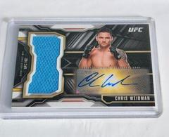 Chris Weidman #CAR-CW Ufc Cards 2015 Topps UFC Chronicles Autograph Relics Prices