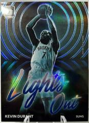 Kevin Durant [Blue] Basketball Cards 2022 Panini Donruss Optic Lights Out Prices