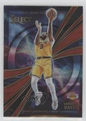 Anthony Davis [Red] #7 Basketball Cards 2022 Panini Select Thunder Lane Prices