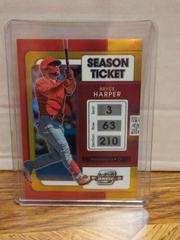 Bryce Harper [Gold] #25 Baseball Cards 2022 Panini Chronicles Contenders Optic Prices
