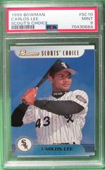 Carlos Lee #SC10 Baseball Cards 1999 Bowman Scout's Choice Prices