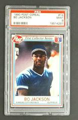 Bo Jackson Baseball Cards 1990 Post Cereal Prices