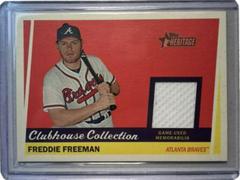 Freddie Freeman #CCR-FF Baseball Cards 2016 Topps Heritage Clubhouse Collection Relics Prices