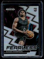 Ausar Thompson [Silver] #12 Basketball Cards 2023 Panini Prizm Draft Picks Fearless Prices