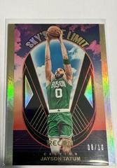 Jayson Tatum [Gold] #5 Basketball Cards 2023 Panini Recon Sky’s the Limit Prices