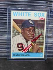 Minnie Minoso [Red Ink] Baseball Cards 2013 Topps Heritage Real One Autographs Prices