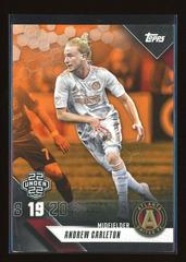 Andrew Carleton [Orange] Soccer Cards 2019 Topps MLS Prices