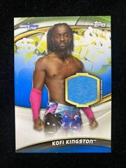 Kofi Kingston [Blue] #SR-KK Wrestling Cards 2019 Topps WWE Money in the Bank Shirt Relics Prices