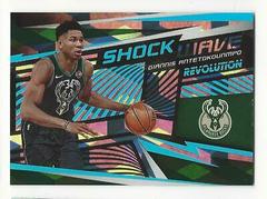 Giannis Antetokounmpo #7 Basketball Cards 2019 Panini Revolution Shock Wave Prices