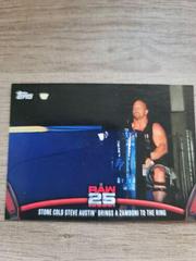 Stone Cold Steve Austin Wrestling Cards 2018 Topps WWE Then Now Forever 25 Years of Raw Prices