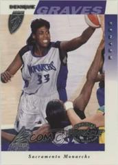 Denique Graves #24 Basketball Cards 1997 Pinnacle Inside WNBA Prices