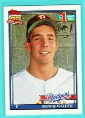 Ronnie Walden #596 Baseball Cards 1991 Topps Desert Shield Prices