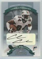 Chris Chambers [Significant Signatures] Football Cards 2002 Panini Donruss Classics Prices